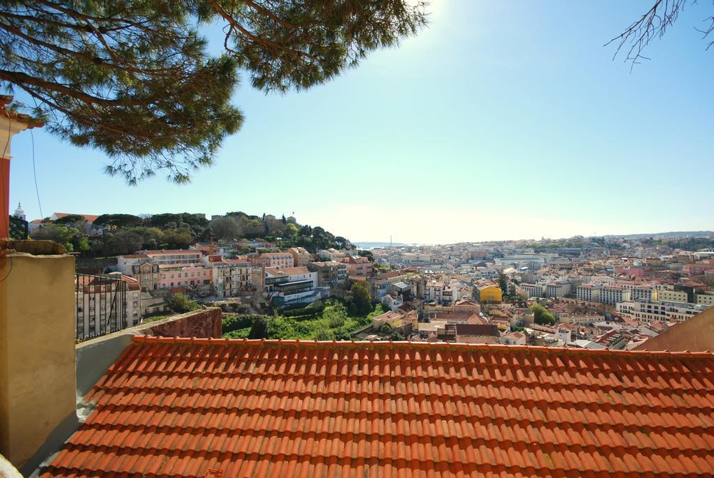 Sombrero Apartment Graca Lissabon Zimmer foto